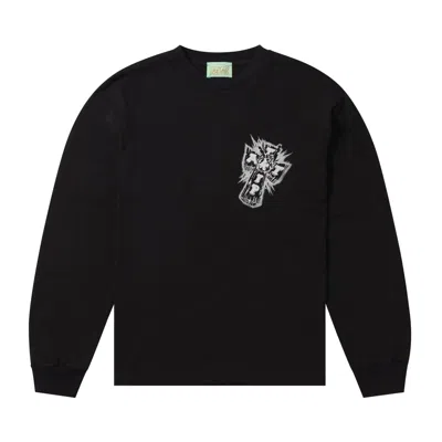 Pre-owned Aries Metal Trip Long-sleeve Tee 'black'