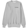 Aries Mini Problemo Crewneck Sweatshirt In Gray