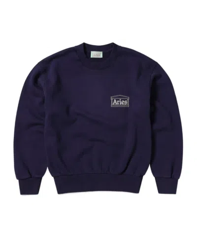 Aries Mini Temple Sweatshirt In Black