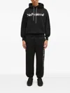 Aries No Problem Drawstring Hoodie In Black