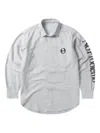 Aries No Problemo Striped Shirt In Gray