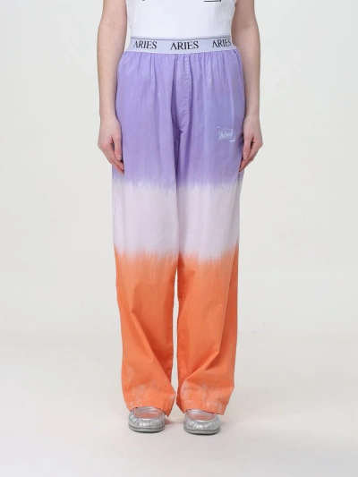 Aries Pants  Woman Color Multicolor