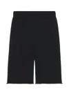 Aries Premium Temple Sweatshort In Black