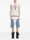 Aries Print T-shirt In White
