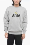 Aries Aye Duck Cotton Sweatshirt