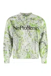 Aries Printed Sweatshirt In Multi