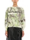 Aries Printed Sweatshirt In Multi