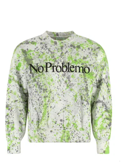 ARIES PRINTED SWEATSHIRT | SIZE MEDIUM | SSAR20222