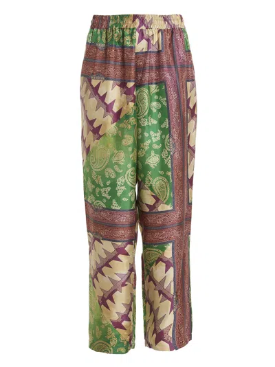 ARIES SCARF PRINT SIL SLACKER PANTS