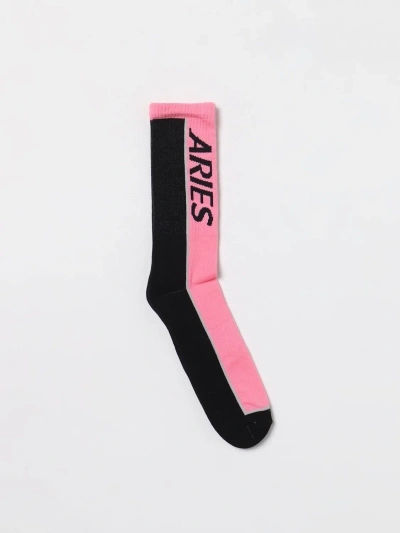 Aries Socks  Men Colour Pink