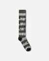 Aries Stripey Knee High Socks In Multi