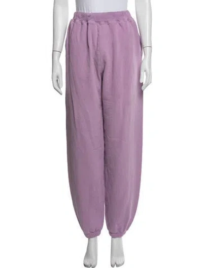 Pre-owned Aries Sweatpants In Purple