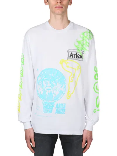 Aries T-shirts & Tops In Blue