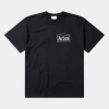 Aries Logo-print Cotton T-shirt In Black
