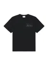 Aries Temple Tee In Black
