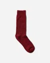 Aries Towelling Column Socks In Brown