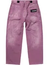 Aries Utility-pocket Trousers In Pink