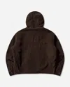 Aries Washed Cord Carpenter Jacket In Brown