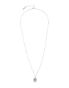 Aries Woman Necklace Silver Size - Metal