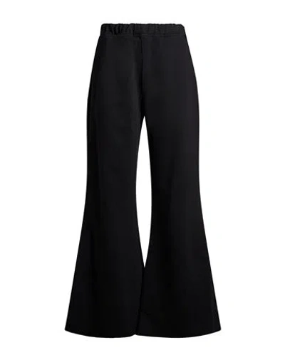 Aries Woman Pants Black Size 1 Cotton