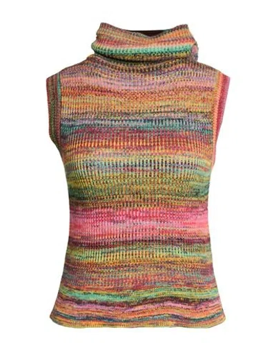Aries Woman Sweater Light Green Size 4 Organic Cotton
