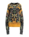 Aries Woman Sweater Ocher Size Xl Polyamide In Yellow