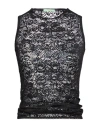 Aries Woman Top Black Size 3 Polyester, Elastane In Black