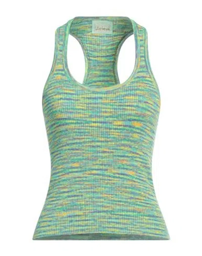 Aries Woman Top Green Size 3 Cotton, Recycled Cotton