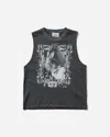 Aries Women S Faded Bunny Muscle Vest In Black