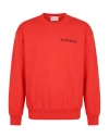 Aries X No Problemo Man Sweatshirt Red Size L Cotton In Multi