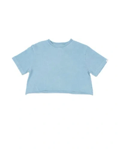 Ariko Beach Crop Tee In Blue
