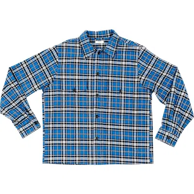 Ariko Bucky Heavy Flannel Over Shirt In Multi