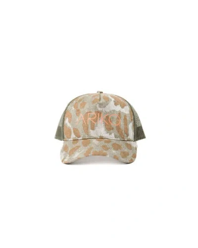 Ariko Camo Surf Trucker Hat In Multi