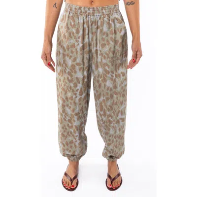 Ariko Gender Inclusive Camo Day Pants In Brown
