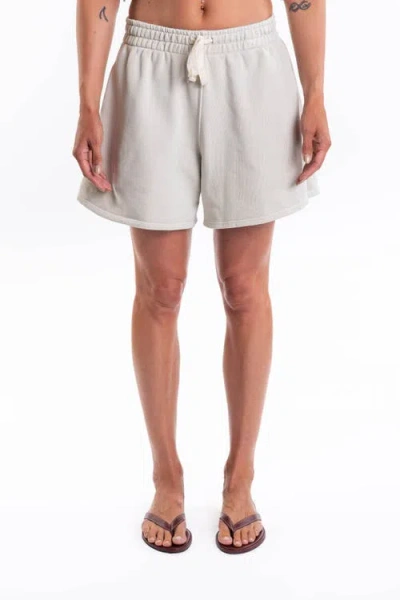 Ariko Gender Inclusive French Terry Day Short In Brown