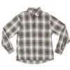 Ariko Men's Black / Red Black Summer Softy Plaid Shirt In Black/red