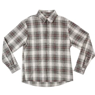 Ariko Men's Black / Red Black Summer Softy Plaid Shirt In Black/red