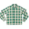 Ariko Men's Green / Brown Green/brown Bucky Flannel Overshirt In Green/brown