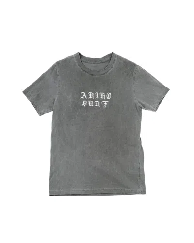Ariko Men's Grey Og Logo - Cheeky Surf T-shirt