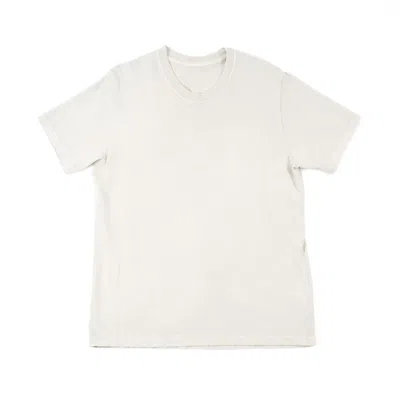 Ariko Men's White Sandstone Beach T-shirt