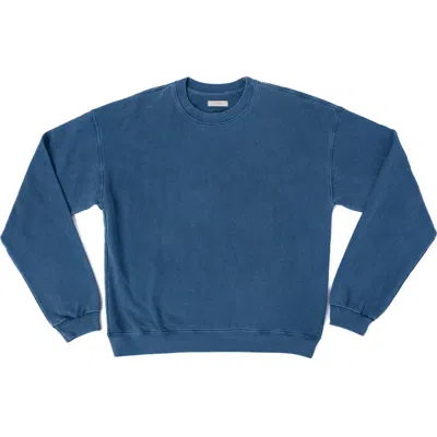 Ariko Post Surf Crew Sweatshirt In Blue