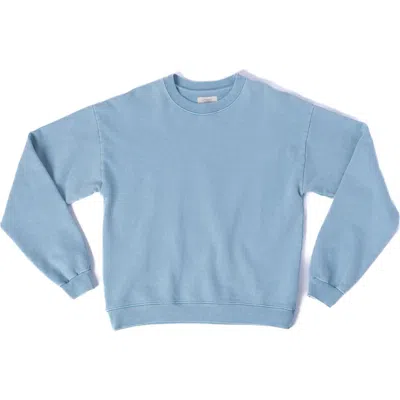 Ariko Post Surf Crew Sweatshirt In Blue