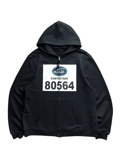 Pre-owned Aris Tatalovich American Idol ‘contestant 80564' Zip-up In Black