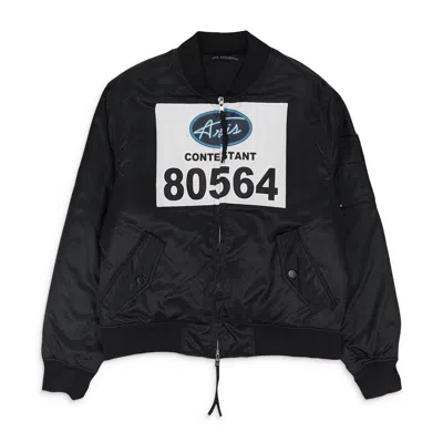 Aris Tatalovich Contestant Bomber Jacket In Black