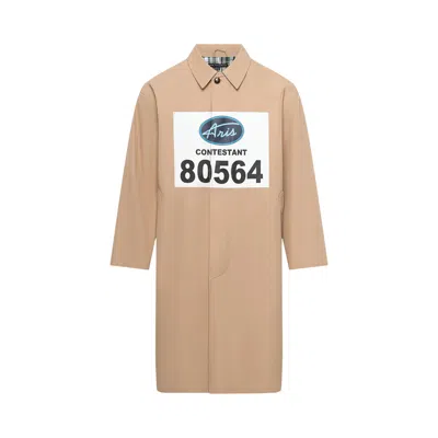 Pre-owned Aris Tatalovich Contestant Jacket 'biege' In Brown