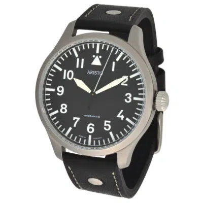Pre-owned Aristo Xl Aviator Automatic Matic Sw200 Model 3h131 Observer 5atm