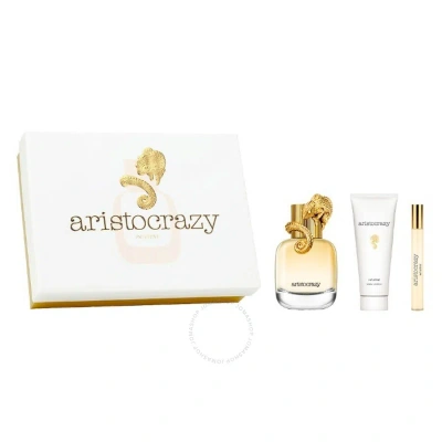 Aristocrazy Ladies Intuitive Gift Set Fragrances 8410190624870 In Pink / White