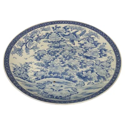 Pre-owned Arita Massive Antique Japanese  Porcelain Emperor Meiji In Gray
