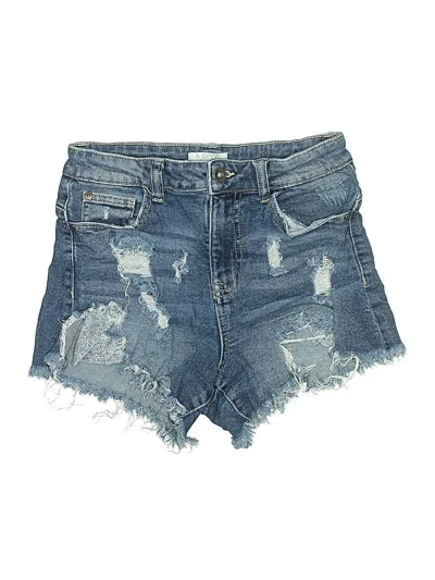 Pre-owned Ariya Jeans Denim Shorts In Blue