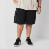 Arizona 10" & 11" Mens Big And Tall Cargo Short In Black